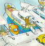 The swimming Kombi