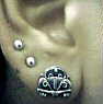 An Ear-ring that is an artwork.