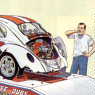 Section 'Papy's Story': a less glorious return to the McBottle house, the Reed's Beetle reduced to srap stage. 