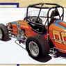 Section 'Papy's Story': Detail of the race car powered by a VW engine 
3/4 rear view -1972 (Super VW Magazine Nr. 145-SEP/2001)