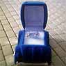 A set of VW Beetle earrings in a convenient case...